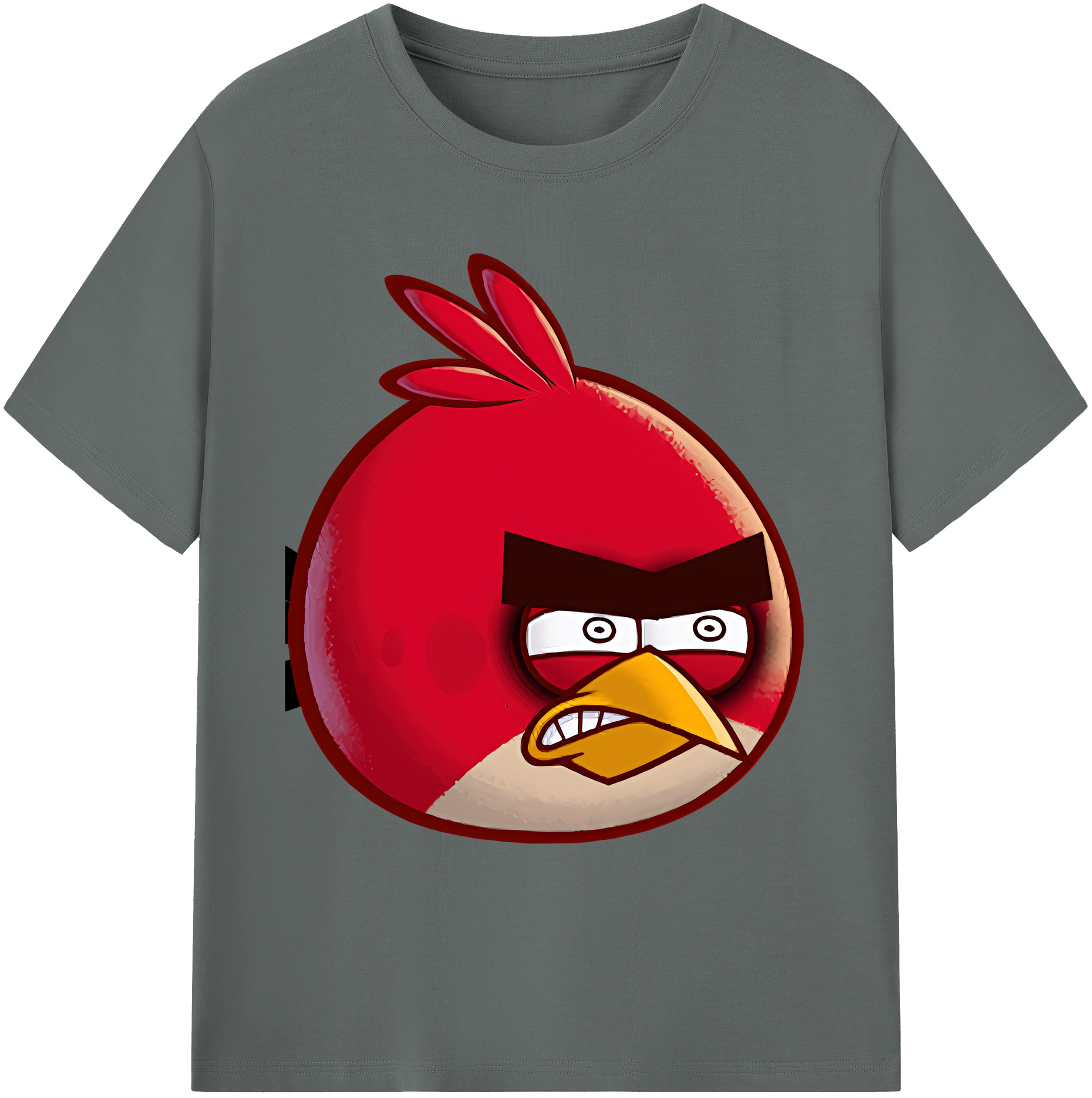 （画像用） Angry Birds アングリーバード 綿100％ メンズ半袖Tシャツ｜肌触りやわらか＆通気性